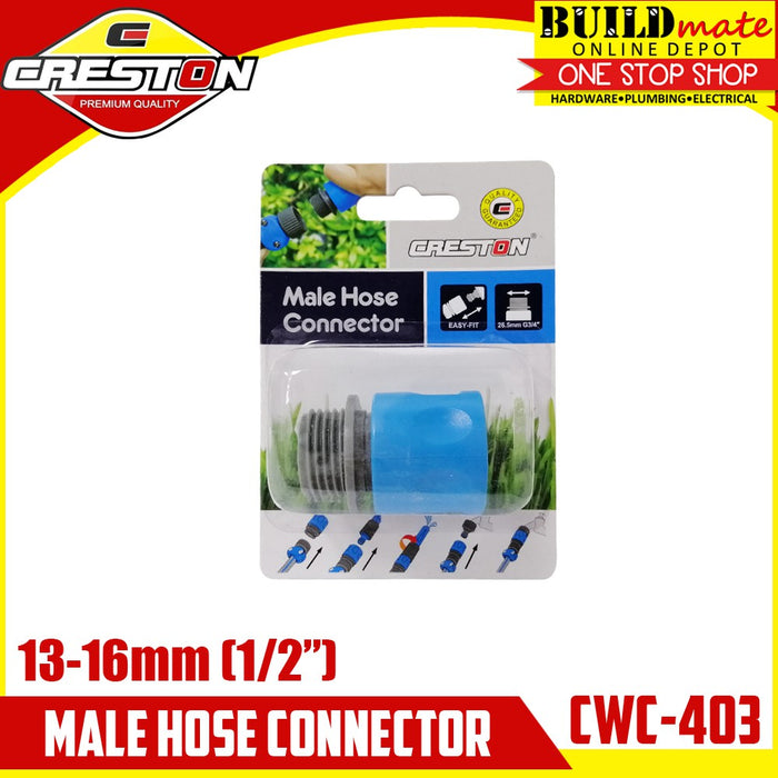 CRESTON Male Hose Connector for Garden Hose CWC-403 — Buildmate