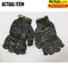 Safety Cotton Gloves 1 Pair Black/Yellow Color