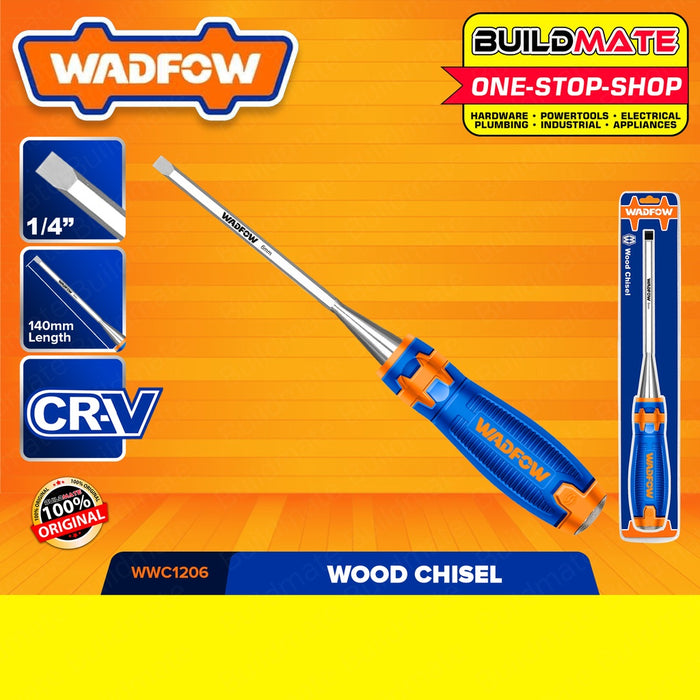 WADFOW Wood Chisel 6mm 9mm 12mm 14mm 16mm 19mm 22mm 25mm [SOLD PER PIECE] •BUILDMATE• WHT