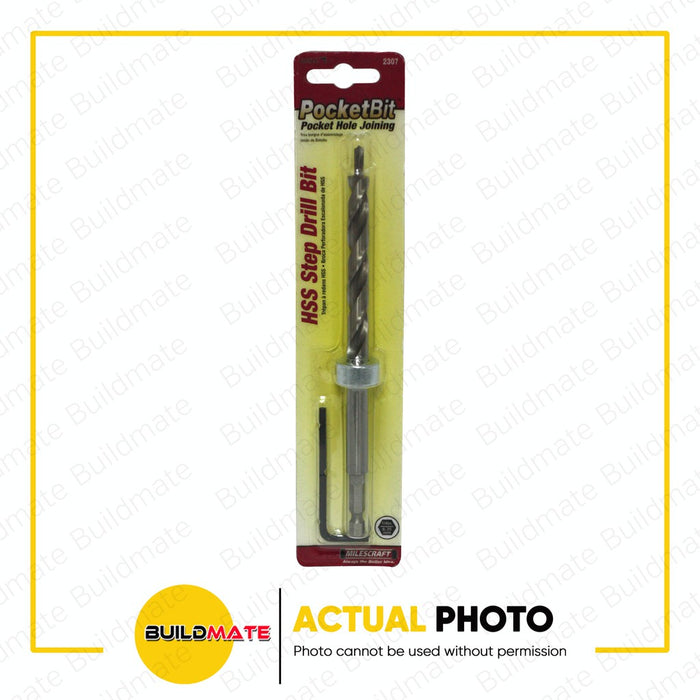 MILESCRAFT Pocket Bit #2307 •BUILDMATE•