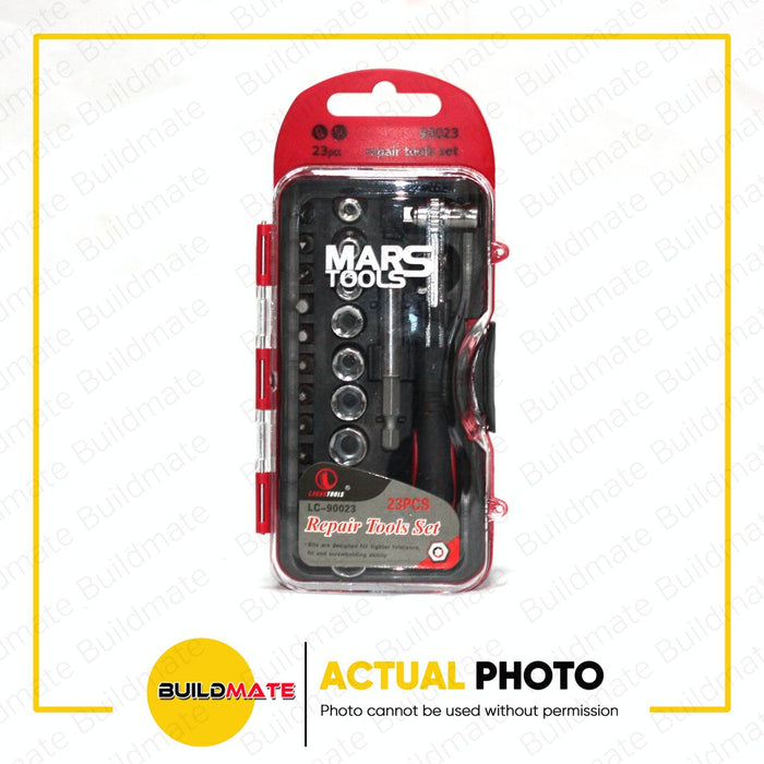 MARS TOOLS REPAIR Ratchet Screwdriver Socket & Bits TOOL SET 23PCS/SET with Case for Bike Motorcycle