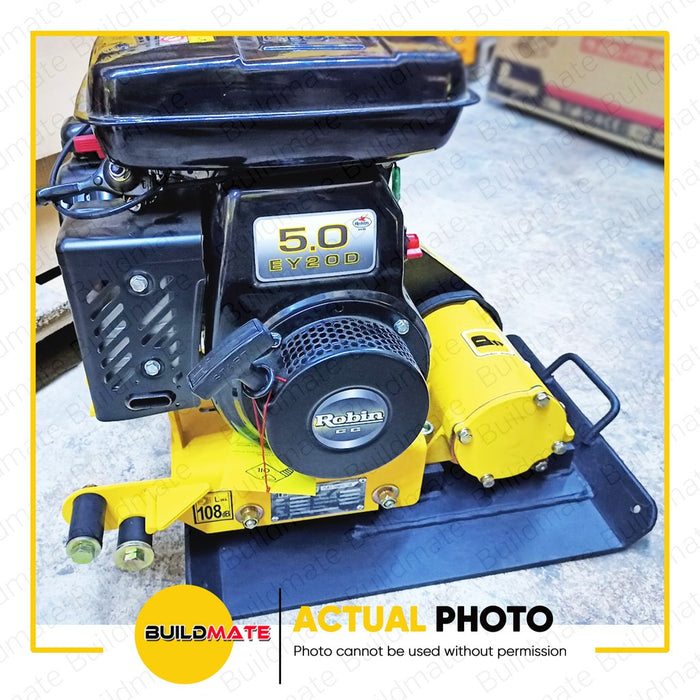 POWERHOUSE 60KG Plate Compactor with Original ROBIN EY20 Gasoline 5HP PH-60KG-EY20 •BUILDMATE• PHI