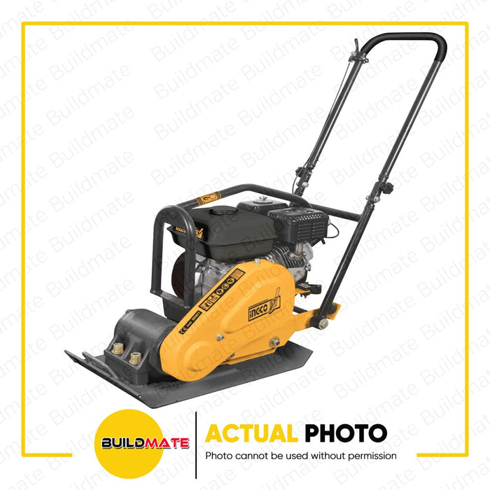 INGCO Gasoline Plate Compactor 4.8KW 6.5HP GCP060-2 + FREE T HANDLE & BITS •BUILDMATE• IPT