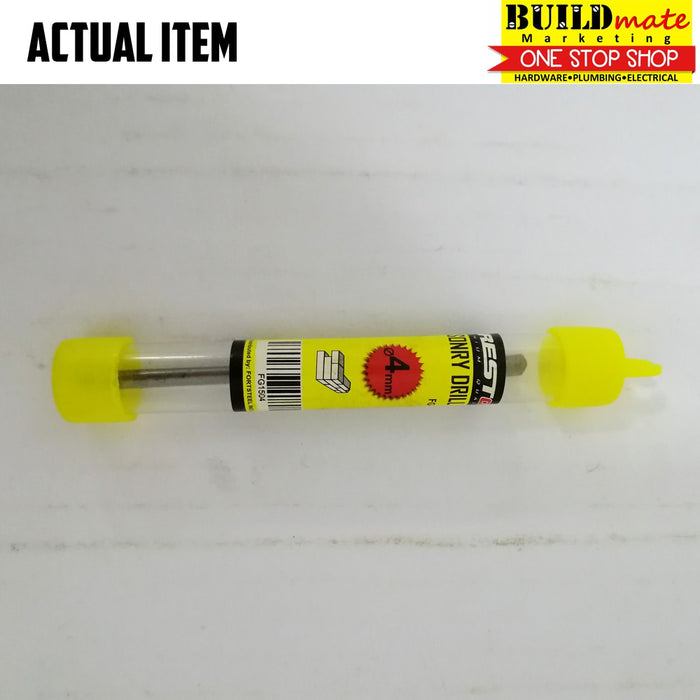 BUILDMATE Creston Masonry Drill Bit 3MM - 12MM for Rotary Hammer, Concrete, Brick, Stone Hole Drilling Tool SOLD PER PIECE
