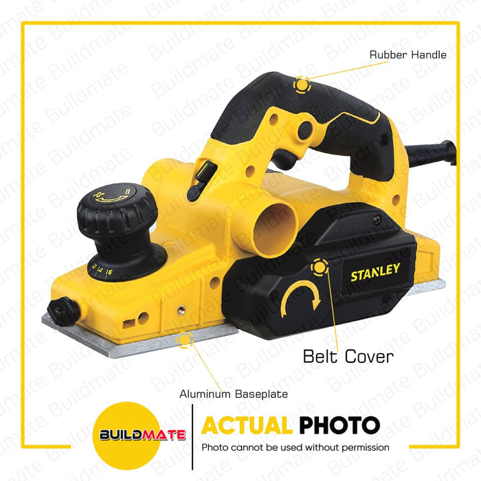 STANLEY Portable Electric Wood Planer 750W STEL630-B1 •BUILDMATE• SPT