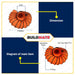 JR KAWASAKI 10" Inch | 12" Inch Air Ventilator Circulator Exhaust Fan With 5M Duct Hose 100% PURE COPPER •BUILDMATE•