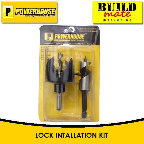 POWERHOUSE Lock Installation Kit •BUILDMATE• PHDH