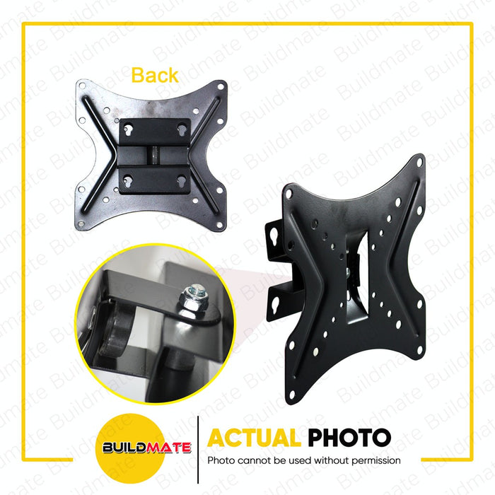 GREENFIELD 14"-32" Wall Mount TV Bracket Thick Metal Heavy Duty LED-802 •BUILDMATE•