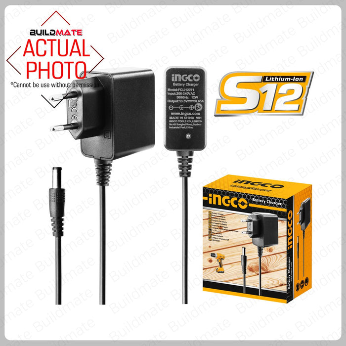BUILDMATE Ingco S12 Series Fast Battery Charger Suitable for FBLI2152 S12 Battery FCLI12071 ICPT