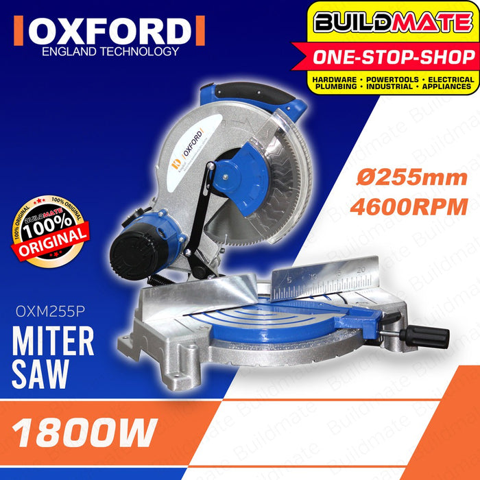 OXFORD Miter Saw Aluminum Cutter 1800W OXM255P •BUILDMATE•