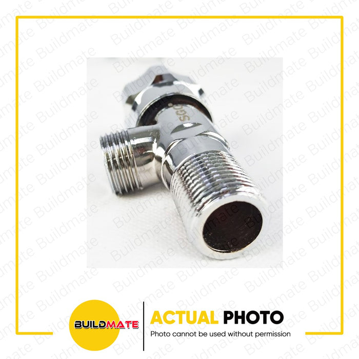 S.G.C. Angle Valve 1/2" x 1/2" S.G.C.-8006 •BUILDMATE•