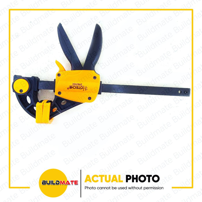 HOTECHE Quick Ratchet Bar Clamp 6 x 63mm •BUILDMATE•