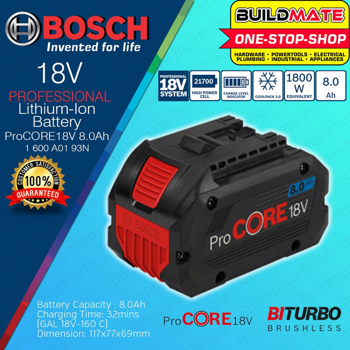 Batería ProCORE 18V 8.0Ah Bosch 