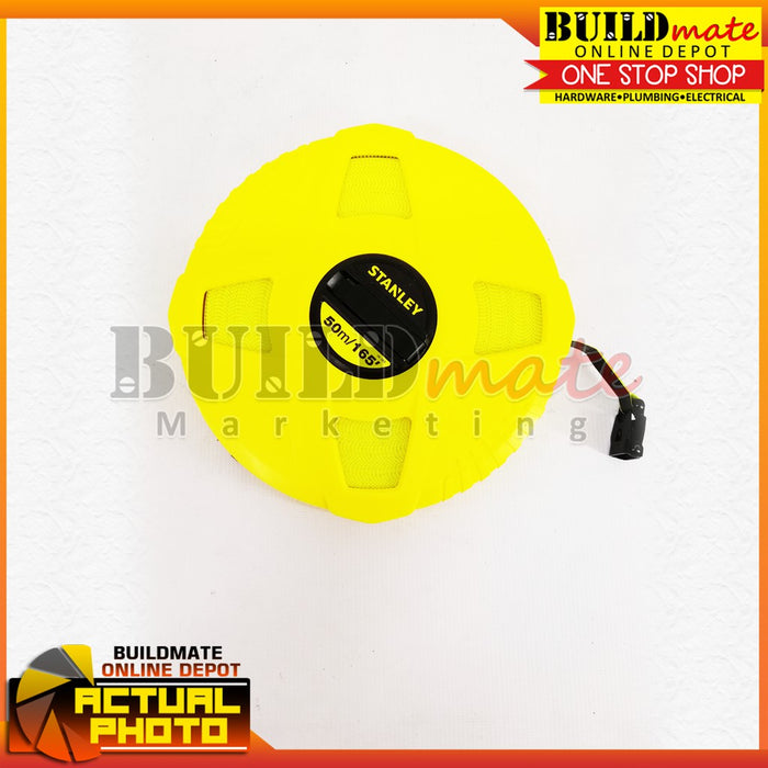 STANLEY ORIGINAL Closed Case Fiberglass Long Tape 50m/165ft 34-263 •BUILDMATE• SHT
