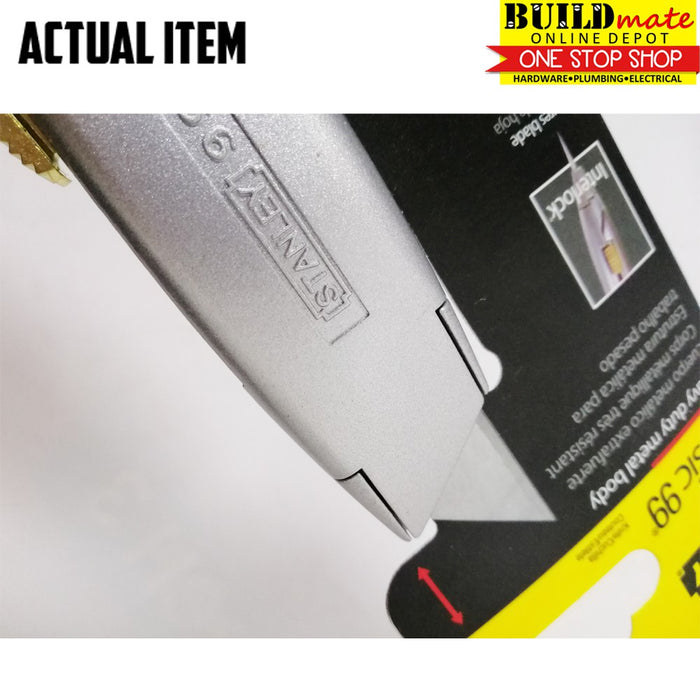 STANLEY Classic 99 Utility Cutter Knife Heavy Duty Metal Body 10-099 SHT