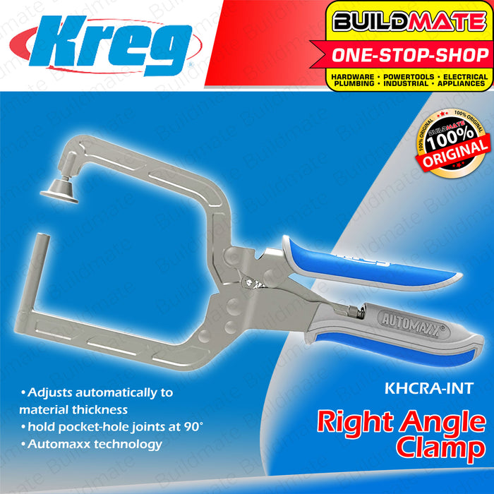 KREG Right Angle Clamp KHCRA-INT Woodworking DIY Tools •BUILDMATE•