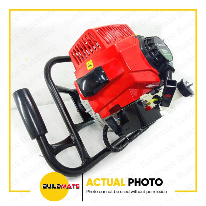 HOYOMA GAS 2 Stroke Earth Auger Post Hole Digger Ground Drill DZ64 + AUGER BIT 150mm •BUILDMATE• HYMPT