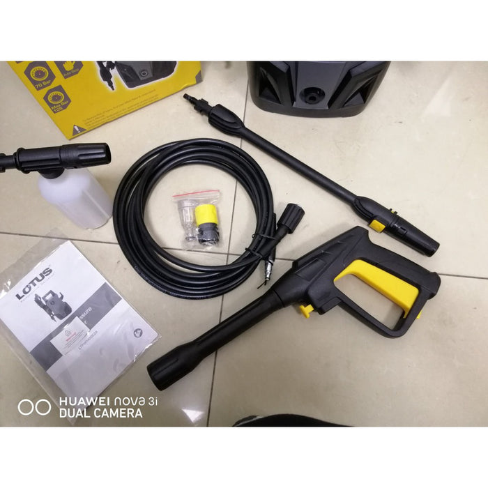 LOTUS PACK Pressure Washer LTPW1400C2X +MECOGrdnHose1/2x25ft •BUILDMATE• LPT