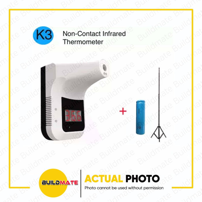 K3 Original Non-Contact Infrared Thermometer Scanner Digital LCD +FREE Tripod •BUILDMATE•