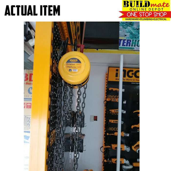 INGCO Chain Block 2 Tons HCBK0102 •BUILDMATE• IHT