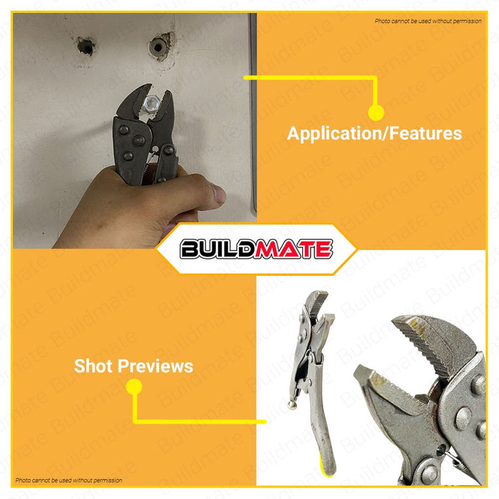 PROMAN GERMANY Vise Grip 5" VG5 Hardened Body High Quality •BUILDMATE•