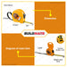 INGCO Steel Tape Measure Metric & Inch Double Button 3m | 5m YELLOW SOLD PER PIECE •BUILDMATE• IHT