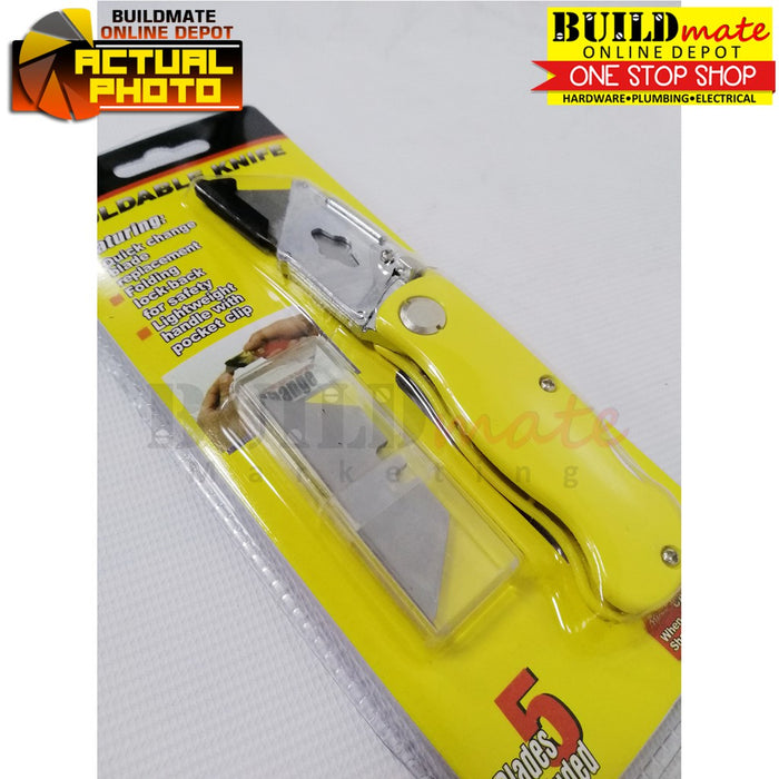 MEGA Foldable Knife Quick Change •NEW ARRIVAL!• •BUILDMATE• 