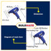 OXFORD England Electric Polisher 450W 5" Ø125mm OXEP125 / HOYOMA GV5000 •BUILDMATE•