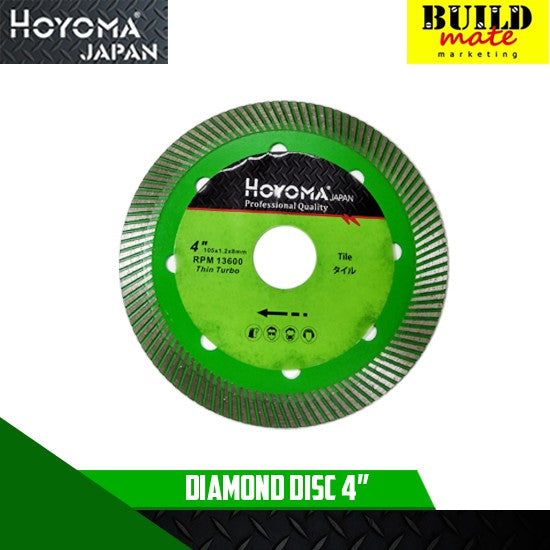 MEGA Diamond Disc Turbo Blade 4" / HOYOMA H04012C HYMA