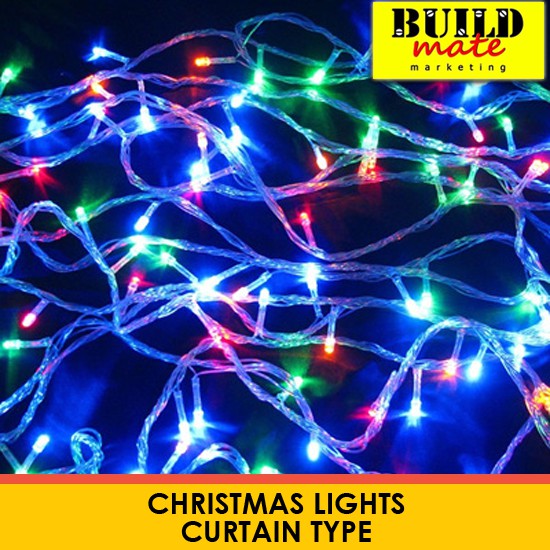 Led Christmas Lights Curtain type W/ ICC