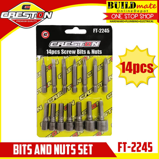 CRESTON Bits and Nuts 14PCS/SET FT-2245