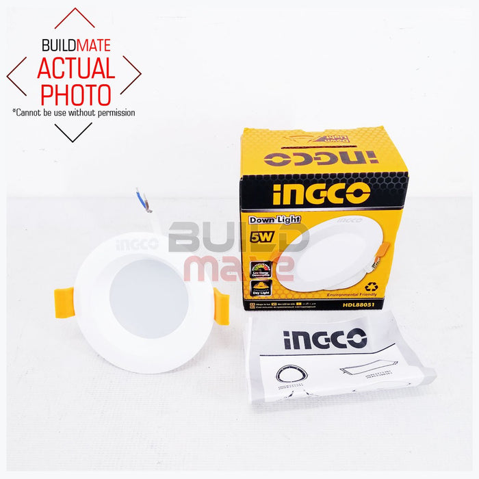INGCO LED Downlight Down Light 5W Daylight HDL88051 •BUILDMATE• IHT