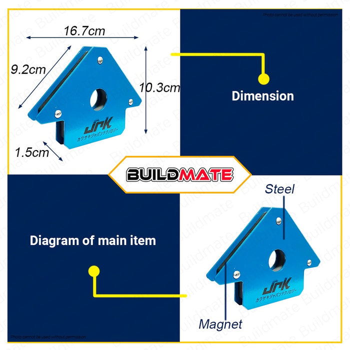 JR KAWASAKI Magnetic Welding Holder 4" •BUILDMATE•