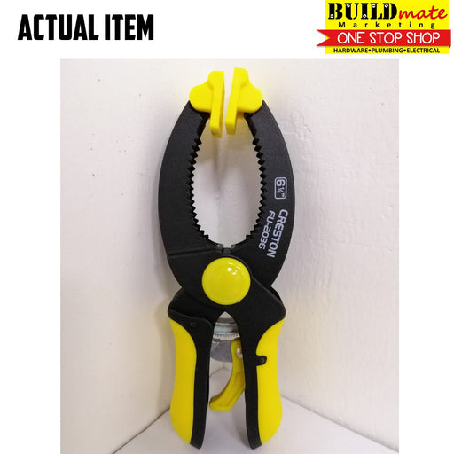 CRESTON Nylon Backdrop Clip / Holder Clamp Ratchet Type 6 1/4" FU-2036