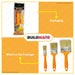 INGCO 3 PCS Paint Brush Set Super Select CHPTB7860301 •BUILDMATE• IHT
