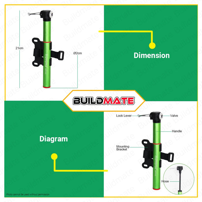 HOYOMA JAPAN Mini Pump DQ-333 •BUILDMATE• HYMHT