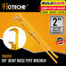 Hoteche Bent Nose Swedish Pipe Wrench 2" inches HTC-150203 •BUILDMATE•