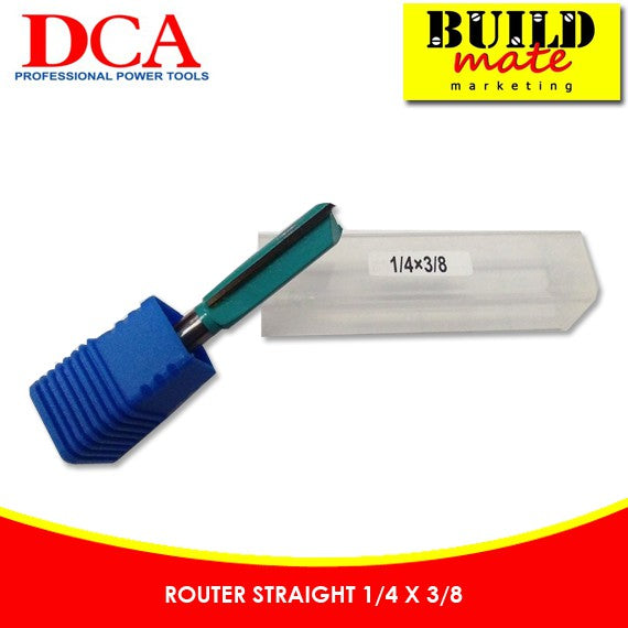 DCA Router Straight 1/4 x 3/8