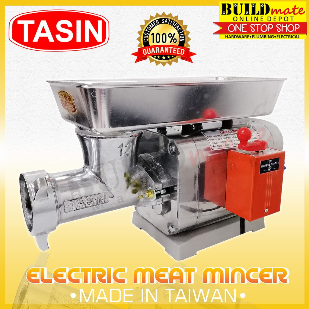 TASIN Electric Meat Mincer Grinder Stainless TS-102AL •MADE IN TAIWAN•