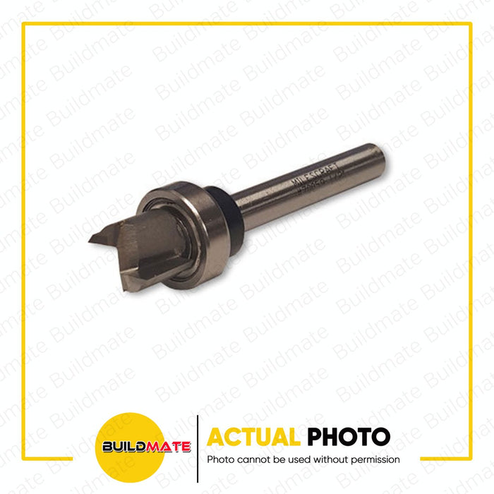 MILESCRAFT Tungsten Carbide Tipped Straight Router Bit with Bearing 1/2" #2216 •BUILDMATE•