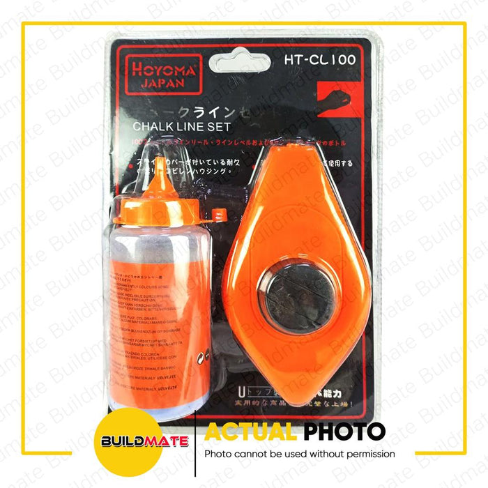 HOYOMA Chalk Line Set 100M HT-CL100 •BUILDMATE• HYMHT