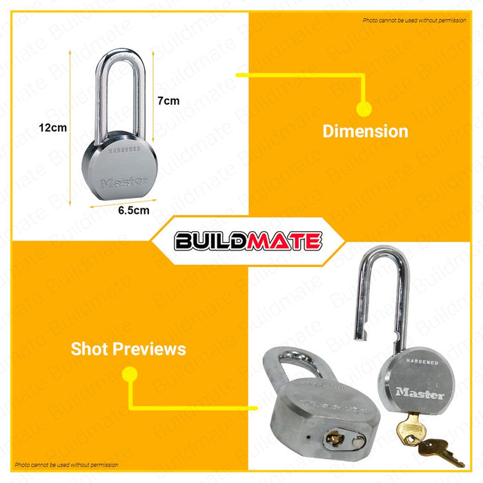 MASTER LOCK Solid Steel Padlock #6230LH 2-1/2'' 100% ORIGINAL / AUTHENTIC •BUILDMATE•