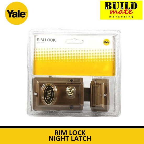 YALE Rim Lock Night Latch V78 GL •BUILDMATE•