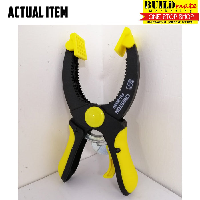 CRESTON Nylon Backdrop Clip / Holder Clamp Ratchet Type 6 1/4" FU-2036