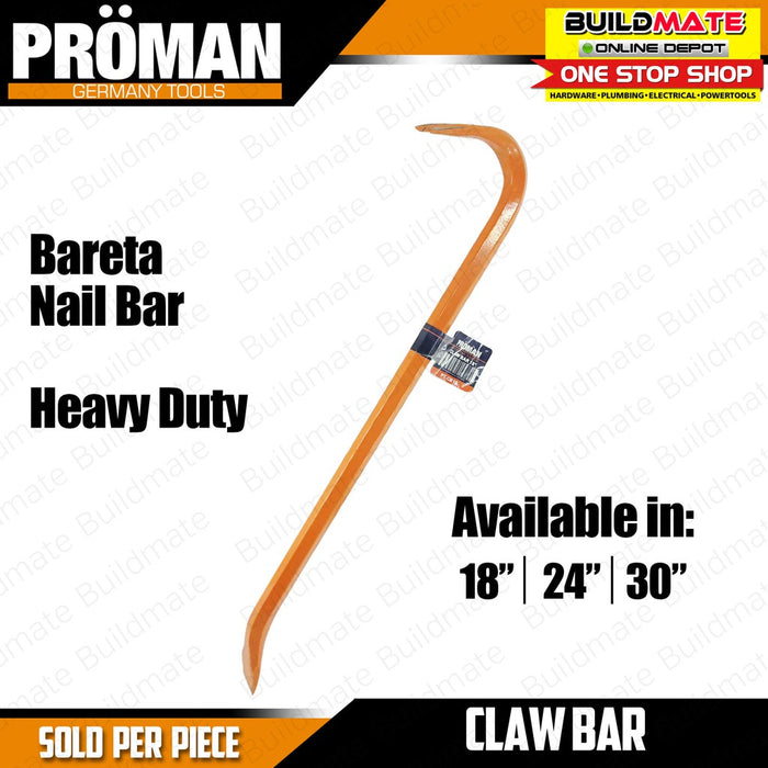 PROMAN Claw Bar Bareta Nail Bar 30" •BUILDMATE•