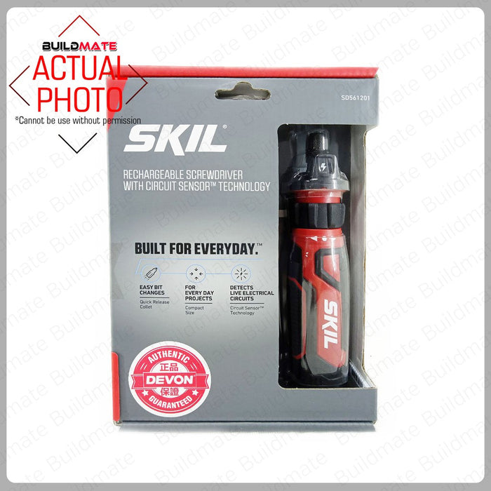 SKIL Cordless Rechargeable Screwdriver 4V Circuit Sensor Technology SD561201 •100% ORIGINAL / AUTHEN