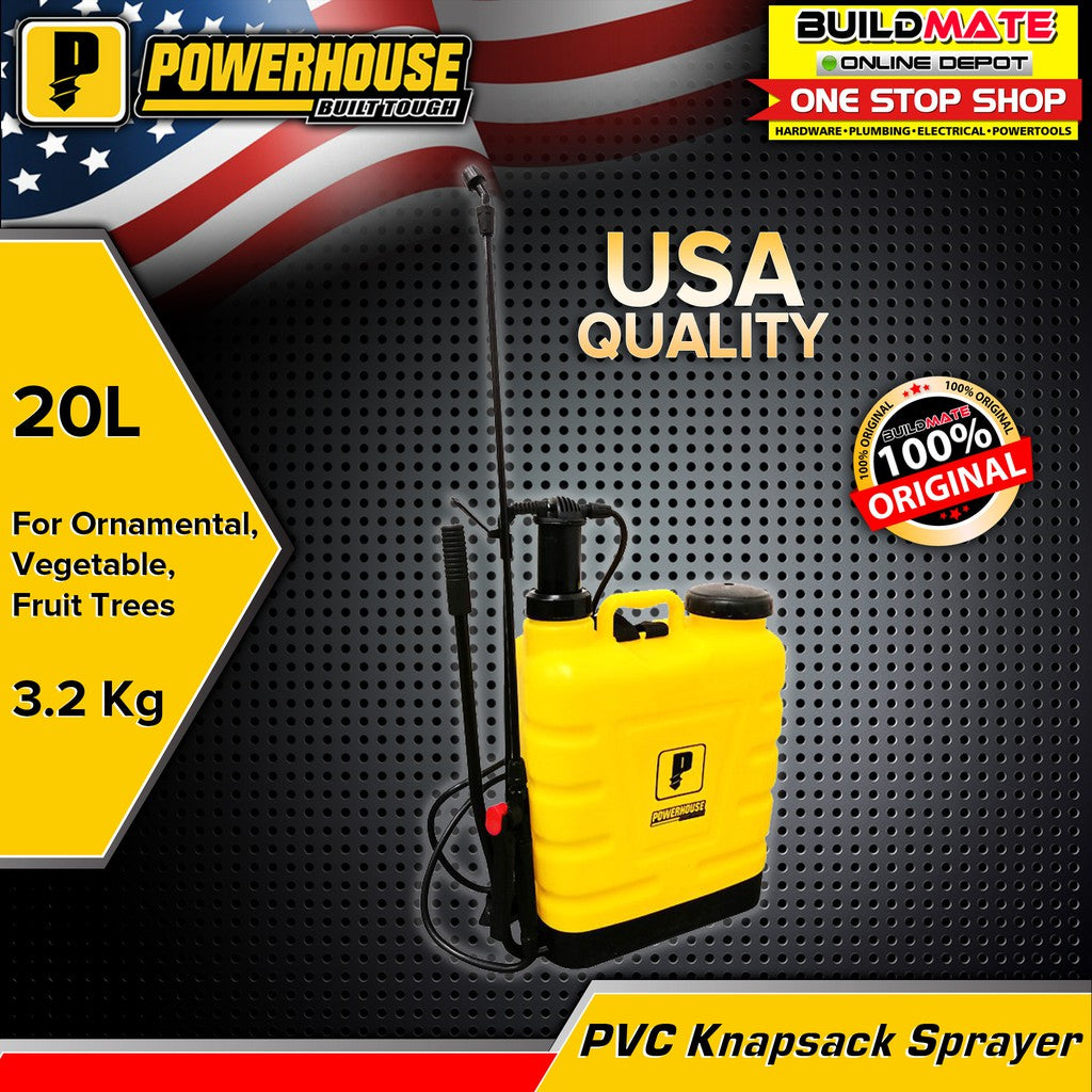 BUILDMATE Powerhouse Knapsack Sprayer 20L 3.2Kg - PHHT — Buildmate