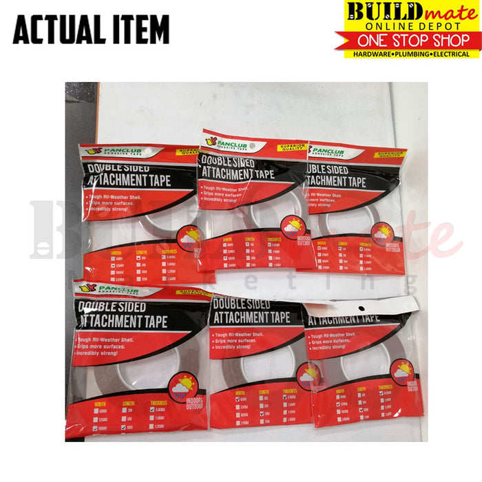 PANCLUB INDUSTRIAL GRADE Gum Type Double Sided Tape (SOLD PER PIECE)