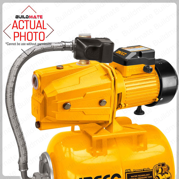 INGCO Jet Pump SET PURE COPPER 750W (1HP) JPT07508-5 •BUILDMATE• IPT
