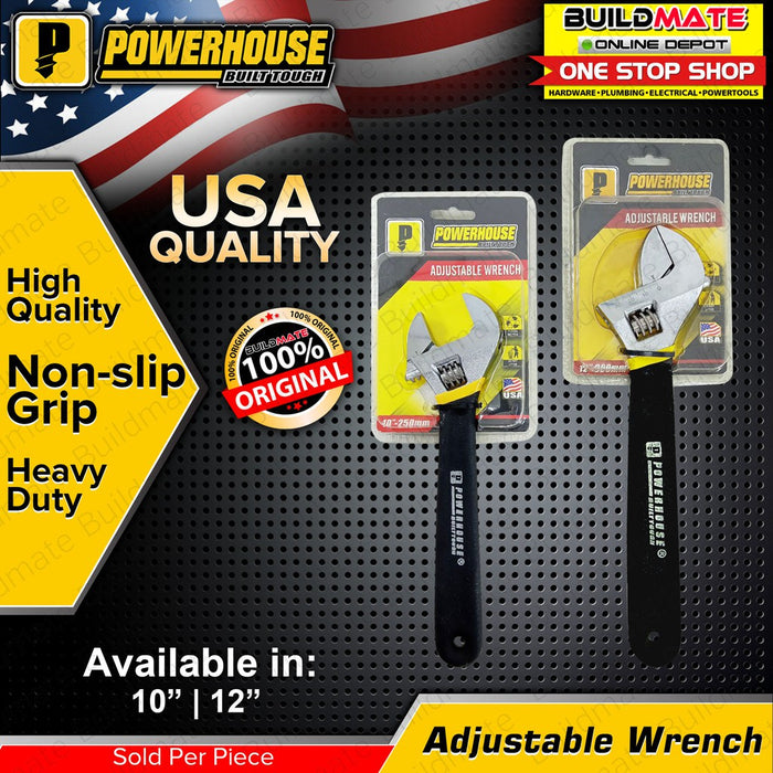 POWERHOUSE Adjustable Wrench 6" | 8" | 10" | 12" SOLD PER PIECE •BUILDMATE• PHHT